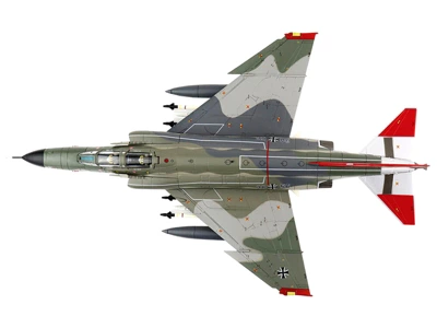 McDonnell Douglas F-4F Phantom II "Norm 81" Fighter Aircraft "JG 71 "Air Power Series" 1/72 Diecast Model By Hobby Master - Image 3