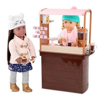 Our Generation Hot Chocolate Stand For 18" Dolls - Choco-tastic