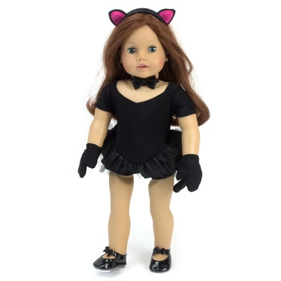 Sophia’s Patent Leather Mary Jane Tap Shoes For 18" Dolls, Black - Image 3