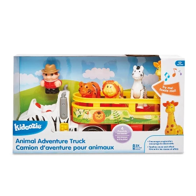 Kidoozie Animal Adventure Truck, Makes Animal Sounds, Includes 4 Poseable Animals, Promotes Language Skills, For Children 12 Months And Up - Image 6