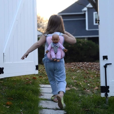 The New York Doll Collection 12 Inch Car Seat Doll Set