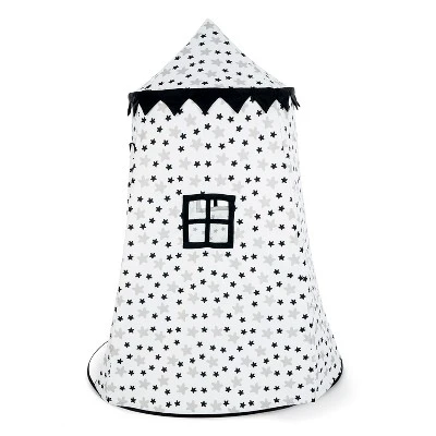 Wonder&Wise 1011205415 Indoor Childrens Kids Toddler Foldable Canvas Pop Up Play Tent House Toy For Ages 3 And Up, Up In The Stars - Image 2