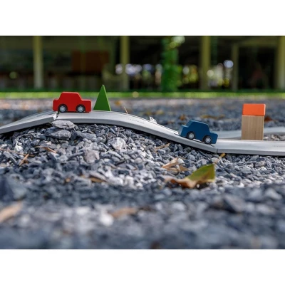 Plantoys| Rubber Road & Rail Set - Medium - Image 4