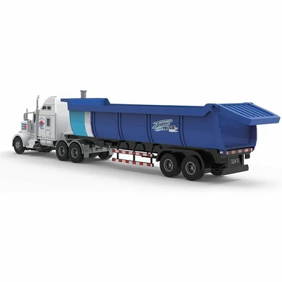 Big Daddy Big Rig Heavy Duty Tractor Trailer Transport Series Dump Truck - Image 3