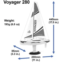 Playsteam Voyager 280 2.4G Sailboat-Red