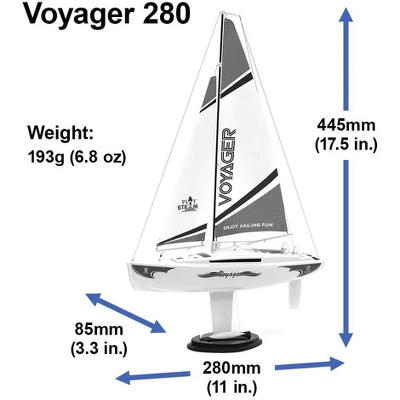 Playsteam Voyager 280 2.4G Sailboat-Red