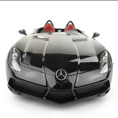 Ready! Set! Go! Link 1:12 RC Mercedes-Benz SLR Radio Remote Control Licensed Model Car - Black & Silver - Image 8