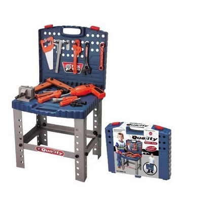 Link Ready! Set! Play!16" Pretend Play Tool Set Workbench For Kids - Image 4