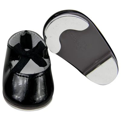 Sophia’s Patent Leather Mary Jane Tap Shoes For 18" Dolls, Black
