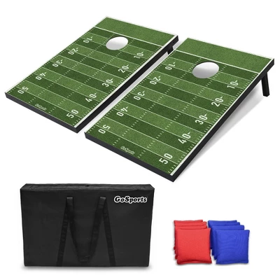 GoSports Classic Cornhole Set Includes 8 Bean Bags, Travel Case And Game Rules (Choice Of Style) - Image 2