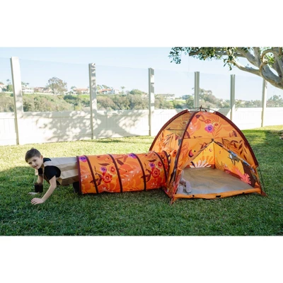 Pacific Play Tents Sunrise Safari Tent + Tunnel Combo - Image 7