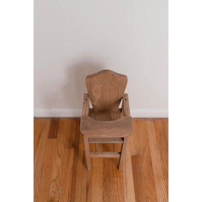 Remley Rebekah’s Collection Kids Wooden Doll Furniture High Chair - Ships Assembled - Image 2