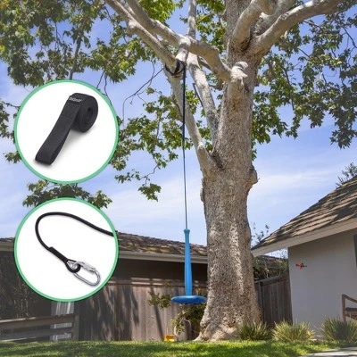 GoSports Free Flight Modern Kid Tree Swing With Rope And Carabiner - Image 4