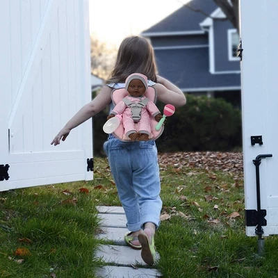 The New York Doll Collection 12 Inch Car Seat Doll Set - Image 5