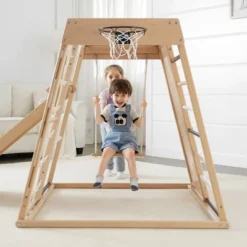Stay-at-Home Play-at-Home Indoor Gym Play And Swing Sets - Wonder & Wise