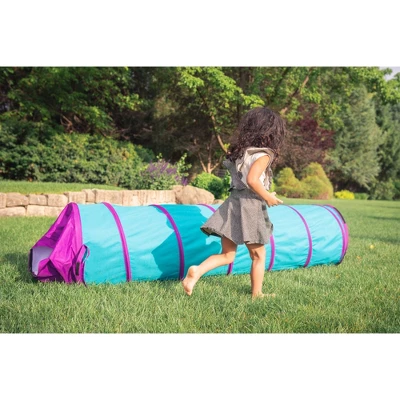 Pacific Play Tents Kids Institutional Tunnel - Teal/Purple - Image 9
