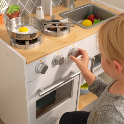 Kidkraft Let's Cook Wooden Play Kitchen - Image 2