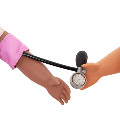 Our Generation Adjustable Hospital Bed & Doctor Set For 18" Dolls - Get Well Bed - Image 3