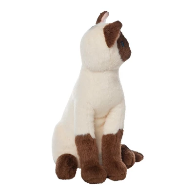 Manhattan Toy Imaginaries Siamese Cat 13.5" Children's Picture Book Stuffed Animal Companion - Image 5