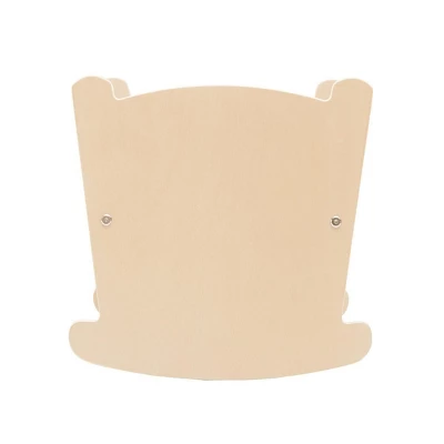 Kaplan Early Learning Wooden Doll Cradle With Pillow And Blanket Bedding - Image 3