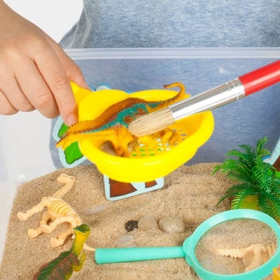 Dinosaur Dig Sensory Bin - Creativity For Kids - Image 7