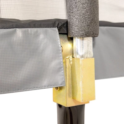 Skywalker Trampolines Epic Series 15' Rectangle Trampoline With Dual Spring Pad - Black/Gray - Image 3