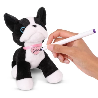 Pucci Pups Adopt-A-Pucci Pup Light Pink Bed Stuffed Animal - Image 2