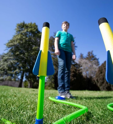 HearthSong Kids Stomp Backyard Launch Rocket Flyers, Set Of Eight - Image 4