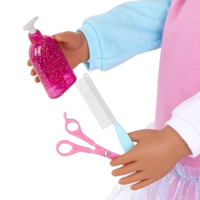 Our Generation Safie & Ginger 18" Doll & Pet Puppy Set - Image 3