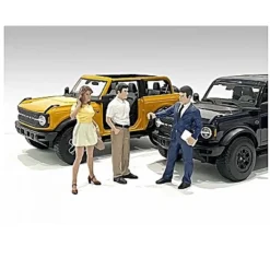 "The Dealership" 6 Piece Figurine Set For 1/24 Scale Models By American Diorama
