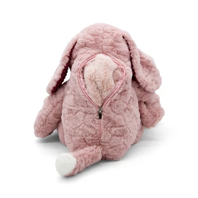 Plushible Blankie Bestie 2-in-1 Plush And Blanket Pinki Doodle Dog - Image 2