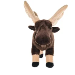 Wild Republic Cuddlekins Standing Moose Stuffed Animal, 12 Inches