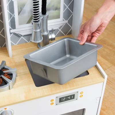 Kidkraft Let's Cook Wooden Play Kitchen - Image 4