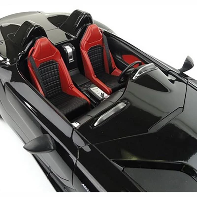 Ready! Set! Go! Link 1:12 RC Mercedes-Benz SLR Radio Remote Control Licensed Model Car - Black & Silver - Image 5