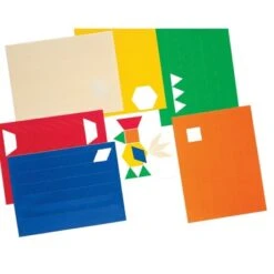 Carson Dellosa Education Pattern Blocks Stickers Sticker Pack