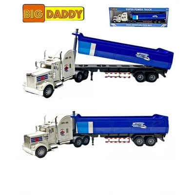 Big Daddy Big Rig Heavy Duty Tractor Trailer Transport Series Dump Truck - Image 5