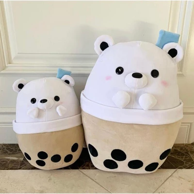Avocatt Large Boba Polar Bear Plush - Image 2