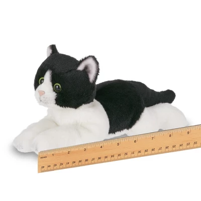 Bearington Collection Domino Plush Stuffed Animal Black And White Tuxedo Cat 15" - Image 4