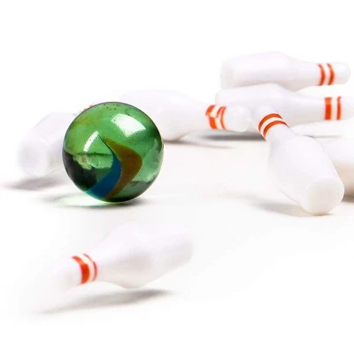 Kicko Miniature Bowling Game Set - 11 Pieces White - Image 2