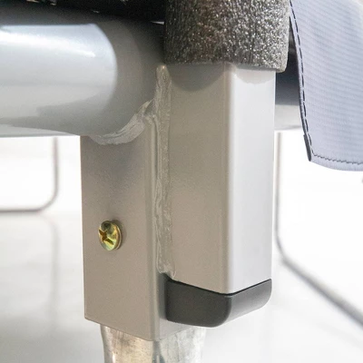 Skywalker Trampolines 13' Square Trampoline With Lighted Spring Pad - Navy