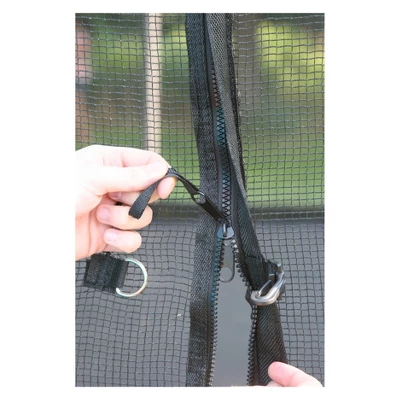 Skywalker Trampolines 15 Foot Square Trampoline And Enclosure - Blue - Image 5