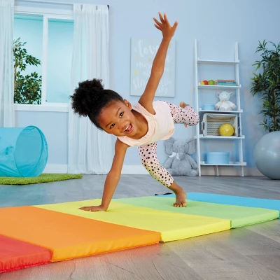 Little Tikes 6' Crawling And Tumbling Gym Activity Play Mat For Kids' - Image 3