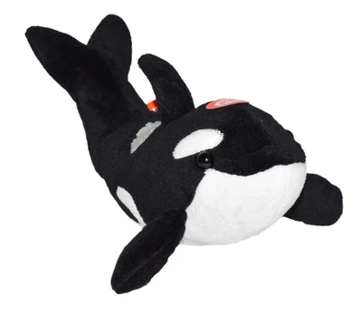 Wild Republic Wild Calls Orca Stuffed Animal, 8 Inches