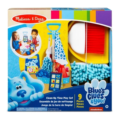 Melissa & Doug Blues Clues & You! Cleaning Time Play Set - Image 2