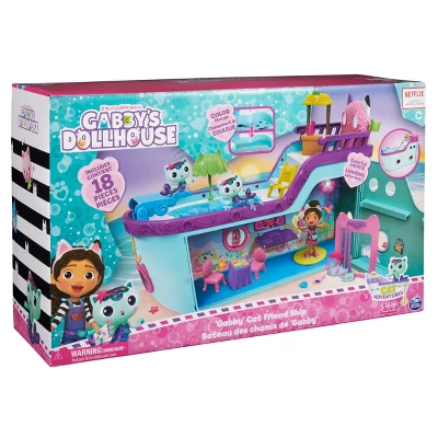 Gabby's Dollhouse Gabby's Dollhouse Cruise Ship Doll Playset - Image 10