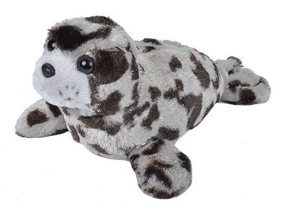 Wild Republic Cuddlekins Mini Harbor Seal Stuffed Animal, 8 Inches