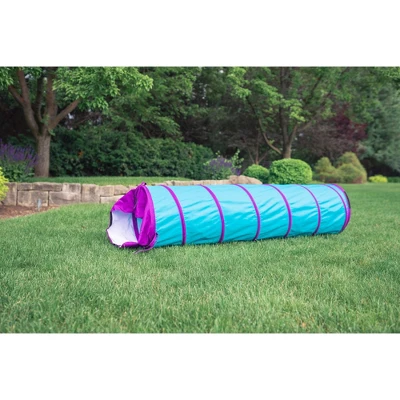Pacific Play Tents Kids Institutional Tunnel - Teal/Purple - Image 7