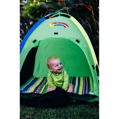 Pacific Play Tents Kids Baby Suite Deluxe Lil' Nursery Play Tent With Padded Mat 3' X 3' - Image 7