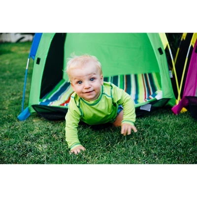Pacific Play Tents Kids Baby Suite Deluxe Lil' Nursery Play Tent With Padded Mat 3' X 3' - Image 4