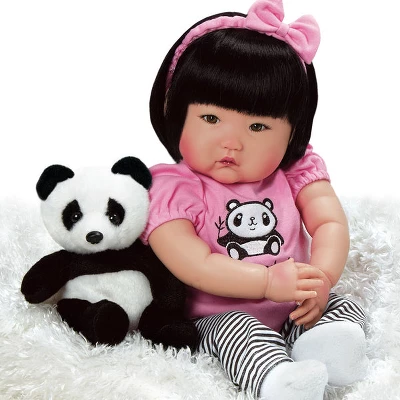 Paradise Galleries Lifelike Reborn Baby Doll Bamboo, 20 Inch Girl Doll In GentleTouch Vinyl & Weighted Body, 7-Piece Doll Gift Set - Image 3